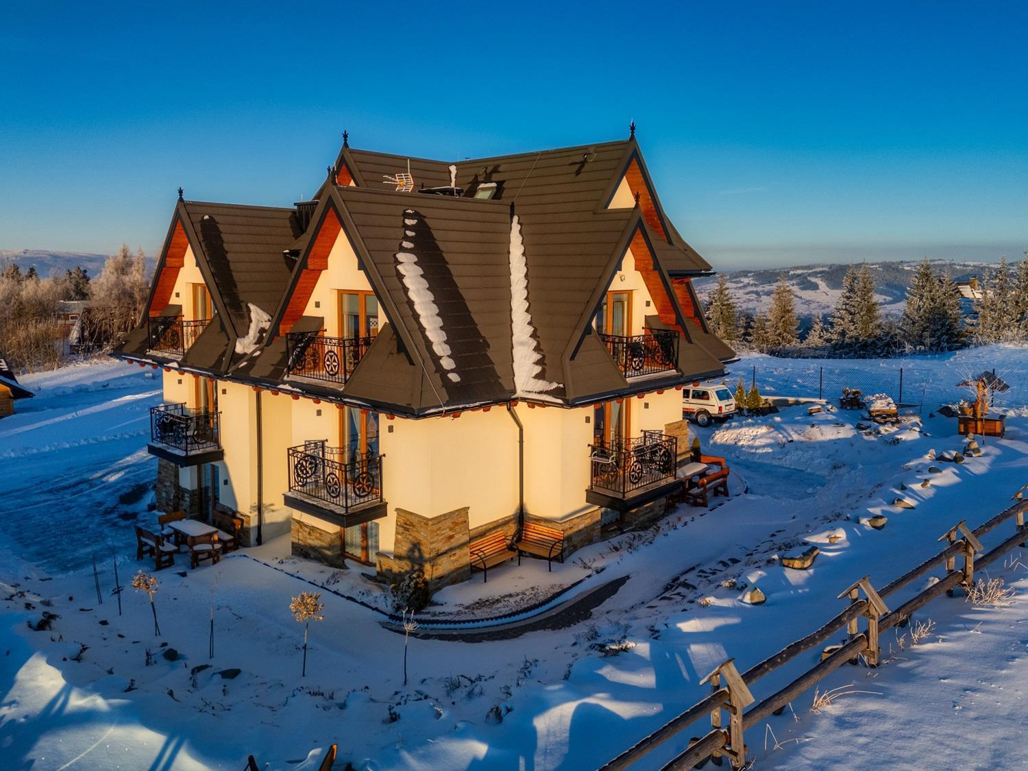 Willa Pasieka Apartamenty Domki Bukowina Tatrzańska Esterno foto