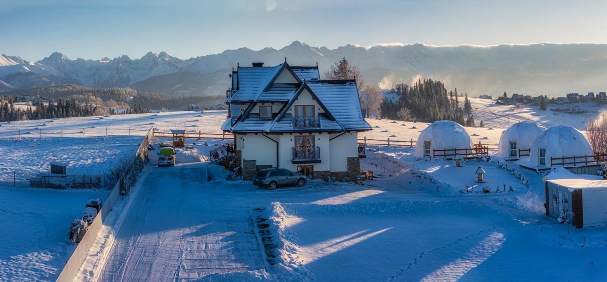 Willa Pasieka Apartamenty Domki Bukowina Tatrzańska Esterno foto